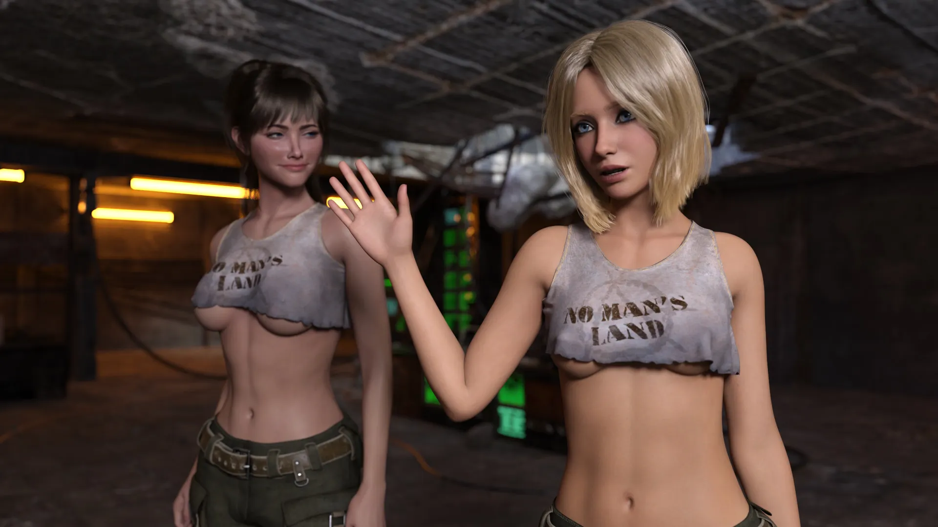 Eden Without Adam gameplay screenshot 1 (Ren'Py adult game) by OneManVN – free download
