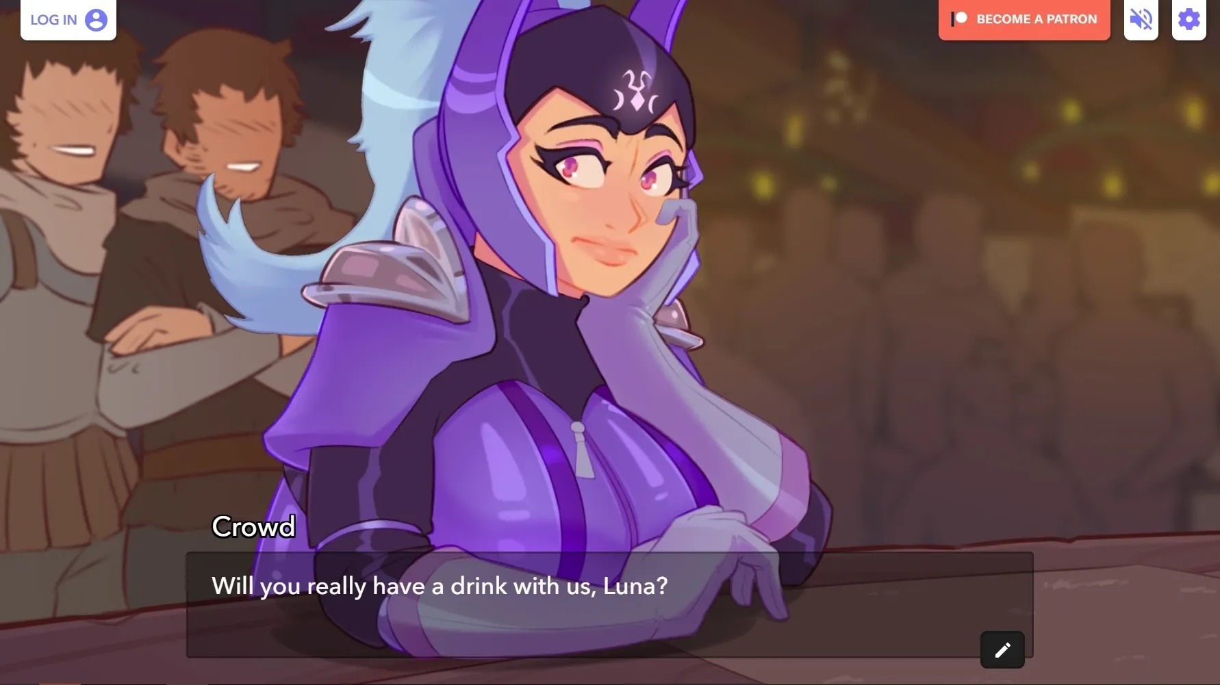 Luna in the Tavern gameplay screenshot 10 (Others adult game) by TitDang – free download