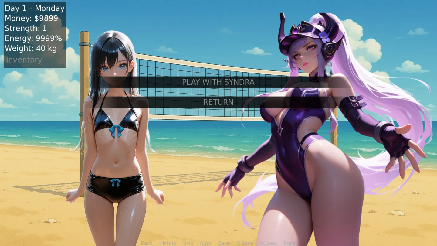 In a Parallel Universe gameplay screenshot 8 (Ren'Py adult game) by HQR123 – free download