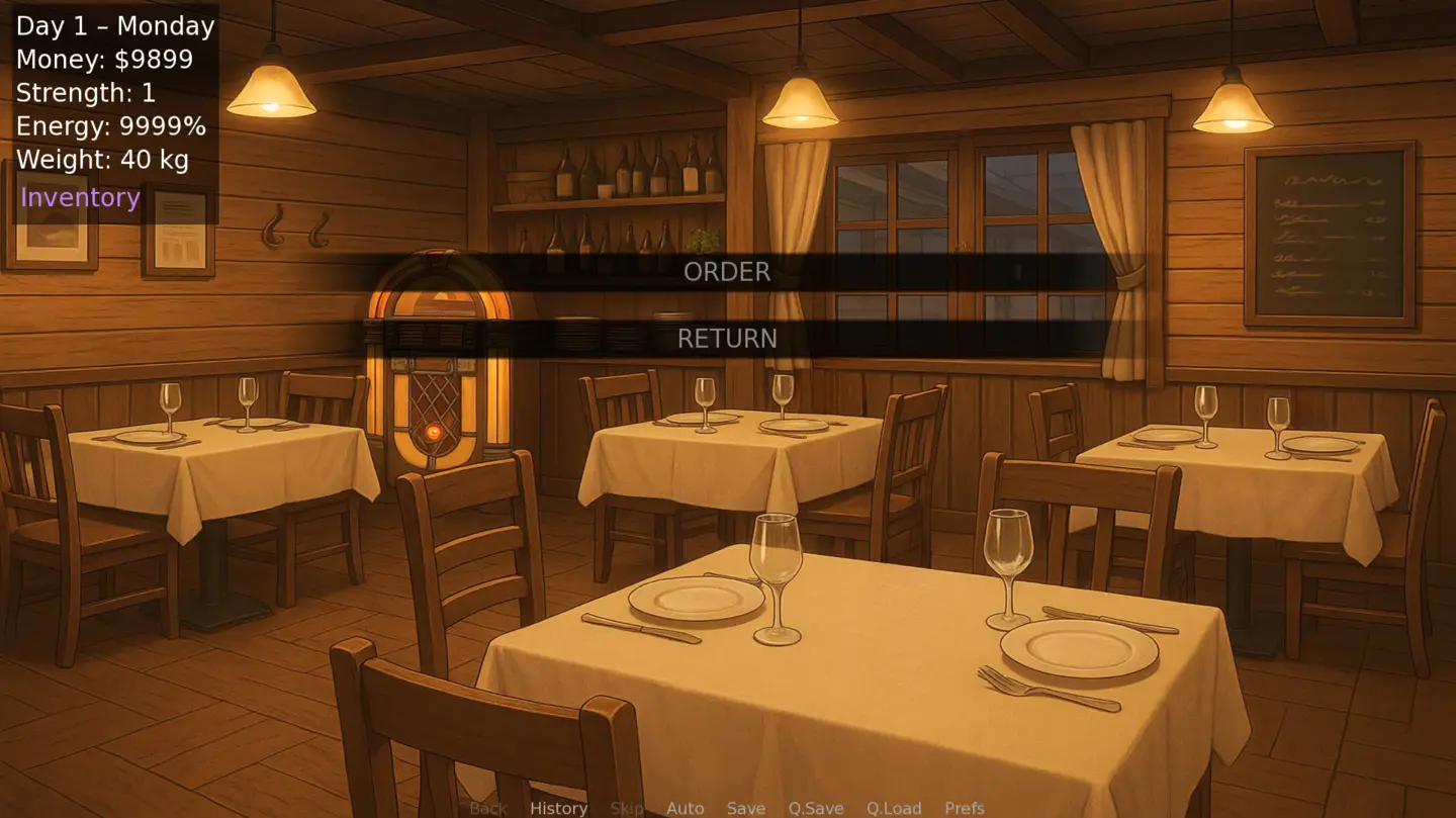 In a Parallel Universe gameplay screenshot 11 (Ren'Py adult game) by HQR123 – free download