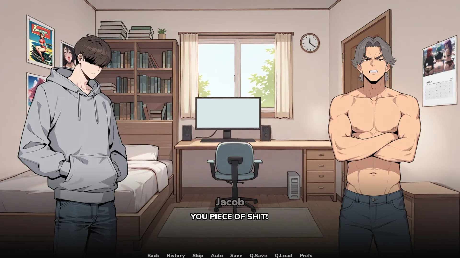 The Rebound gameplay screenshot 2 (Ren'Py adult game) by FoxCity – free download