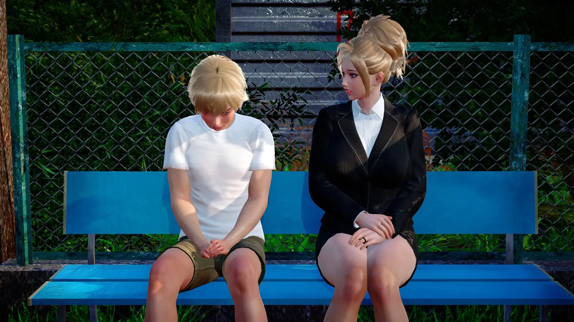 The Secret of Mom and Me: Remake gameplay screenshot 5 (Ren'Py adult game) by Mr.I.Game – free download