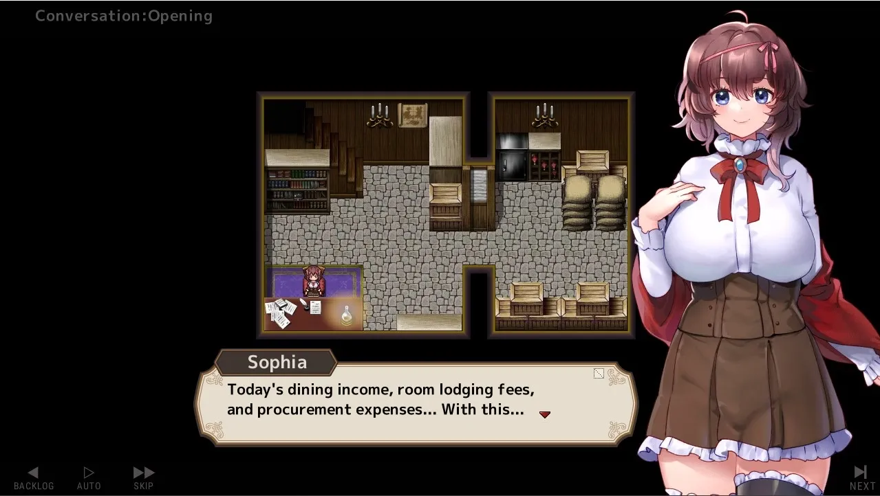 Yado Kasegi gameplay screenshot 4 (Wolf RPG adult game) by Tengsten – free download