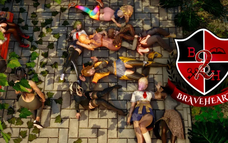 Braveheart Academy 2 cover 0.5.1 – Ren'Py adult game by Chrys free download