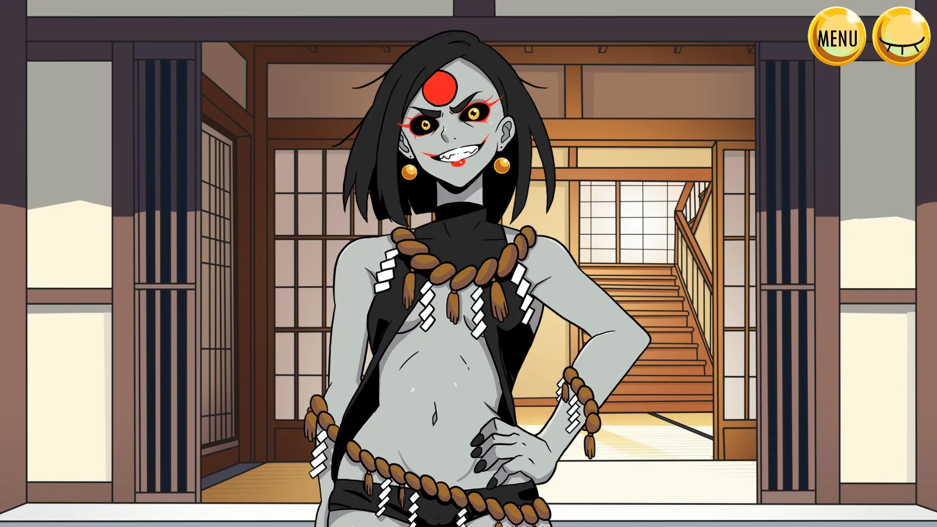 Ero-Card Showdown, Yokai Edition gameplay screenshot 3 (Unity adult game) by melongungames – free download