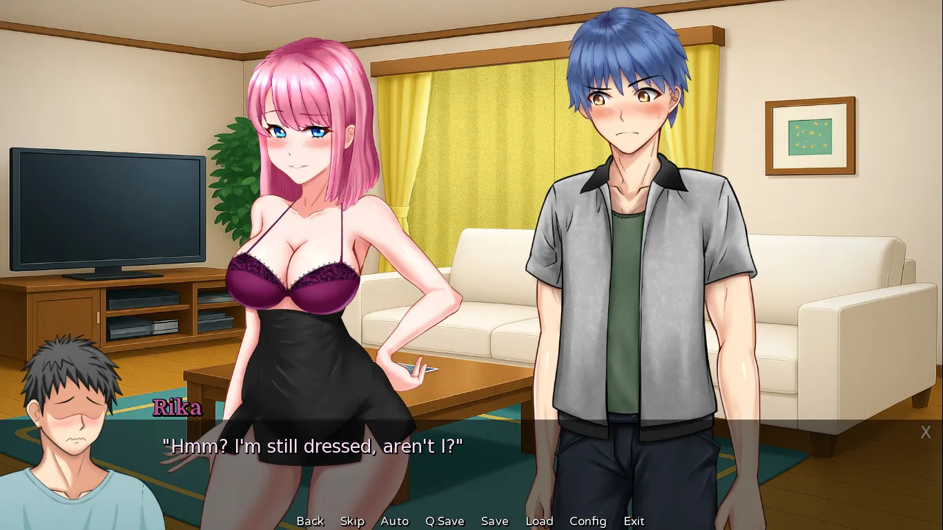 Rika’s Lustful Duty gameplay screenshot 10 (Ren'Py adult game) by Netoraku – free download