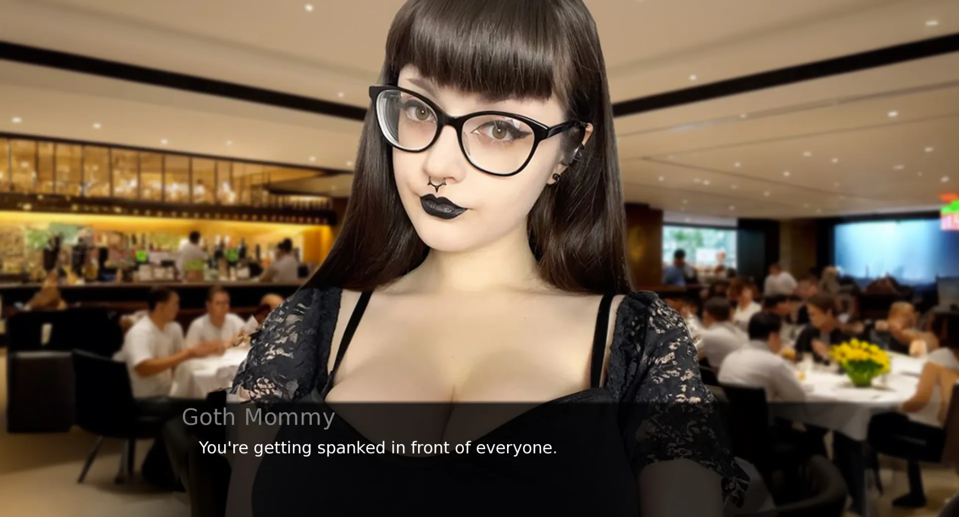The Haunted Asylum gameplay screenshot 5 (Ren'Py adult game) by dpr800900 – free download