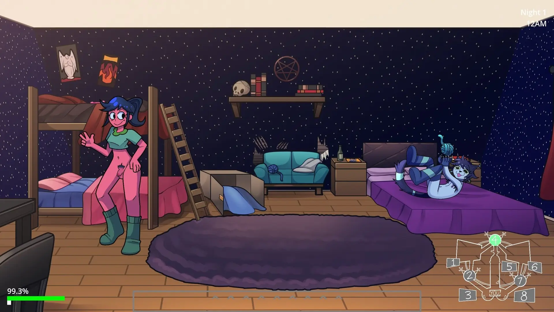 Wylde Nights gameplay screenshot 5 (Others adult game) by Bloody Nightshade – free download