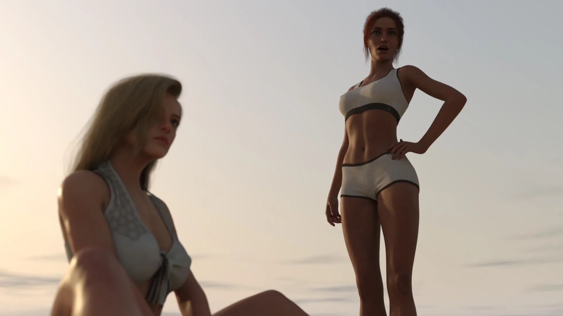 Island Echoes gameplay screenshot 1 (Ren'Py adult game) by Cosmobot-7.0 – free download