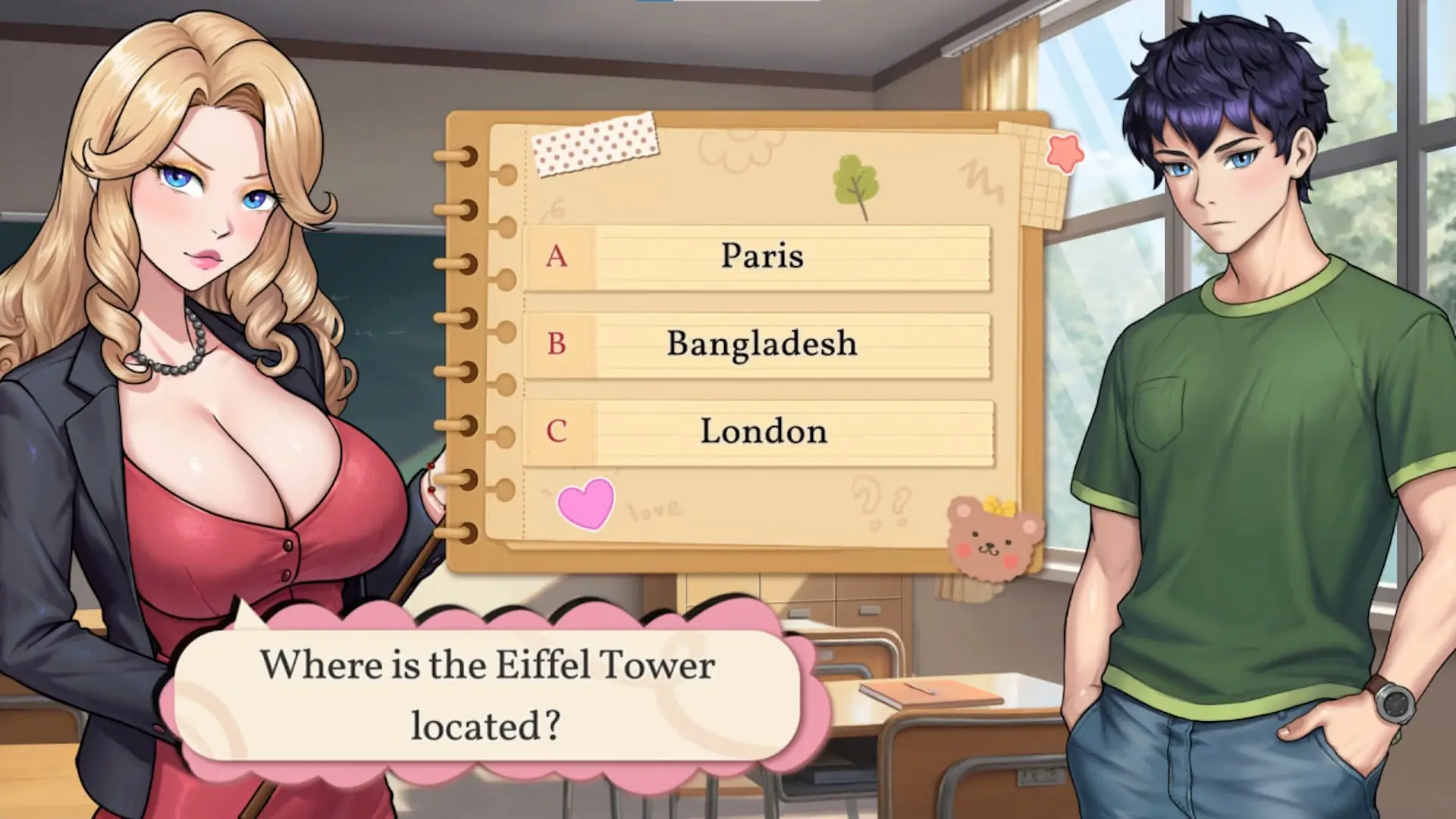 Memories with You gameplay screenshot 6 (Unity adult game) by AniCore Team – free download