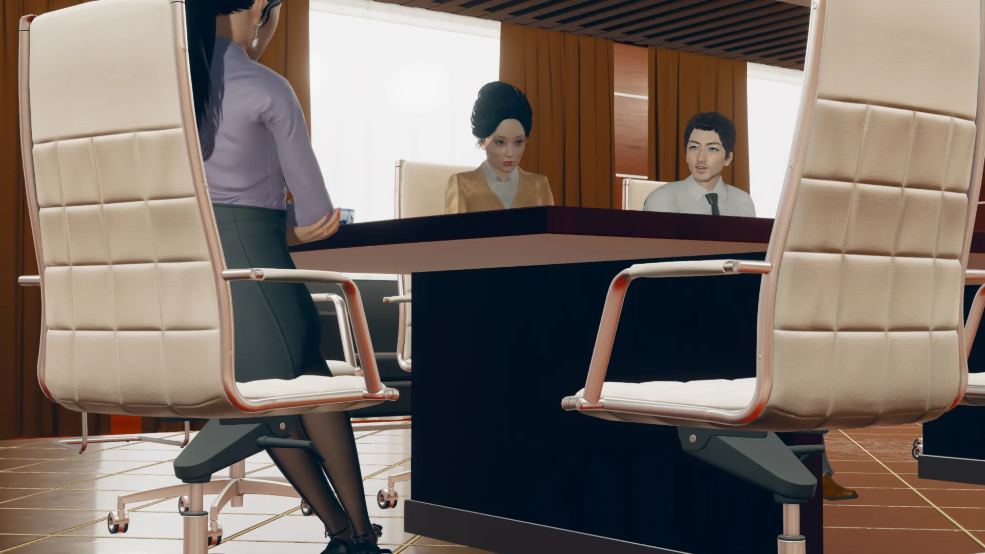 Deep City & MILFs Gaijin gameplay screenshot 2 (Ren'Py adult game) by DuskRealmGremlins – free download