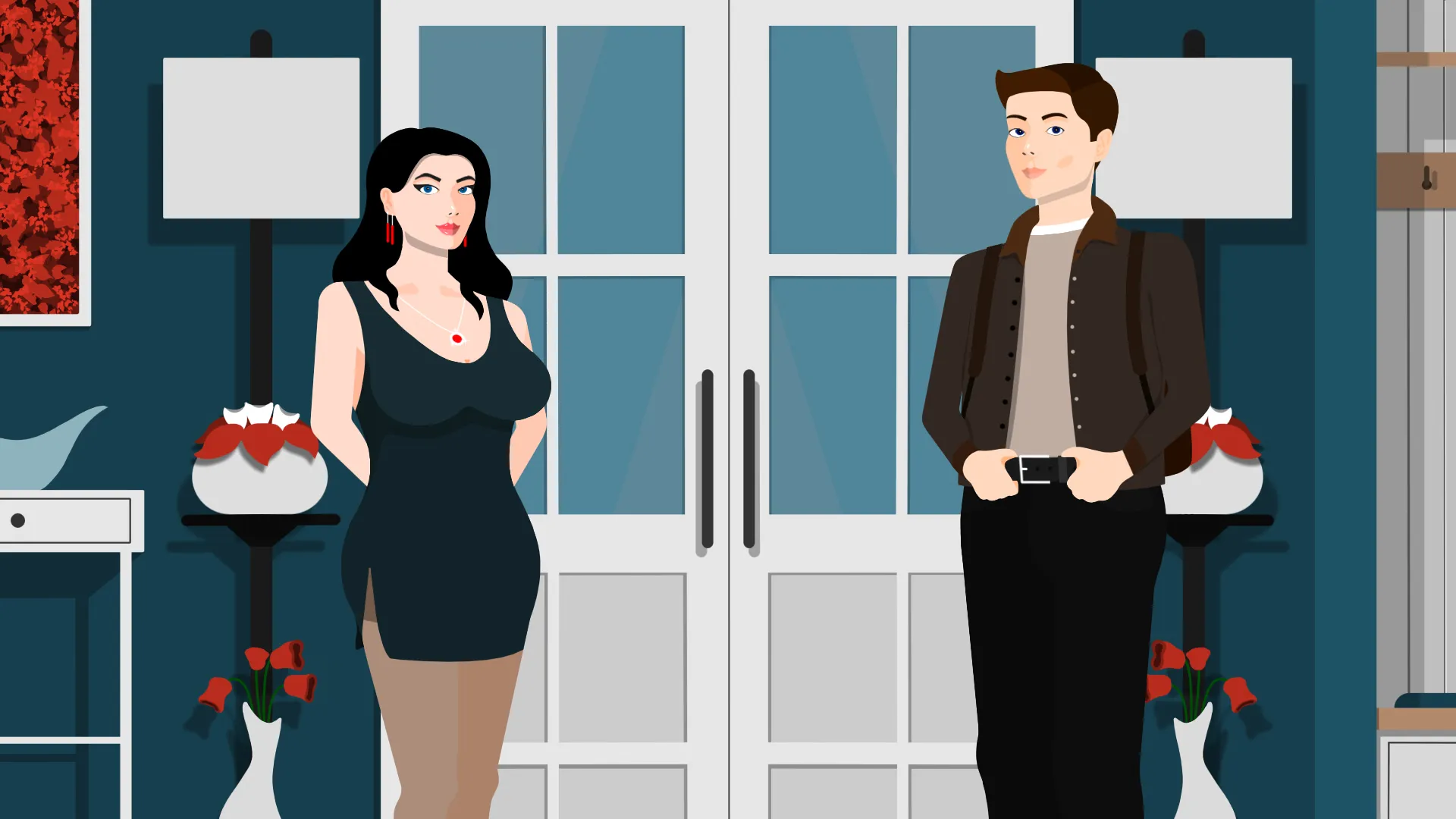 Quite a Ride gameplay screenshot 3 (Ren'Py adult game) by ColdOctos – free download