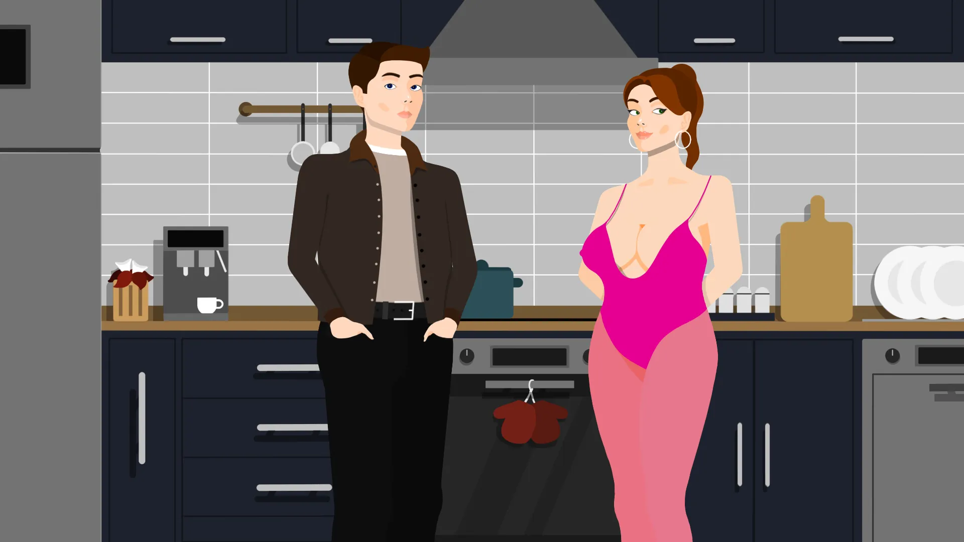 Quite a Ride gameplay screenshot 4 (Ren'Py adult game) by ColdOctos – free download