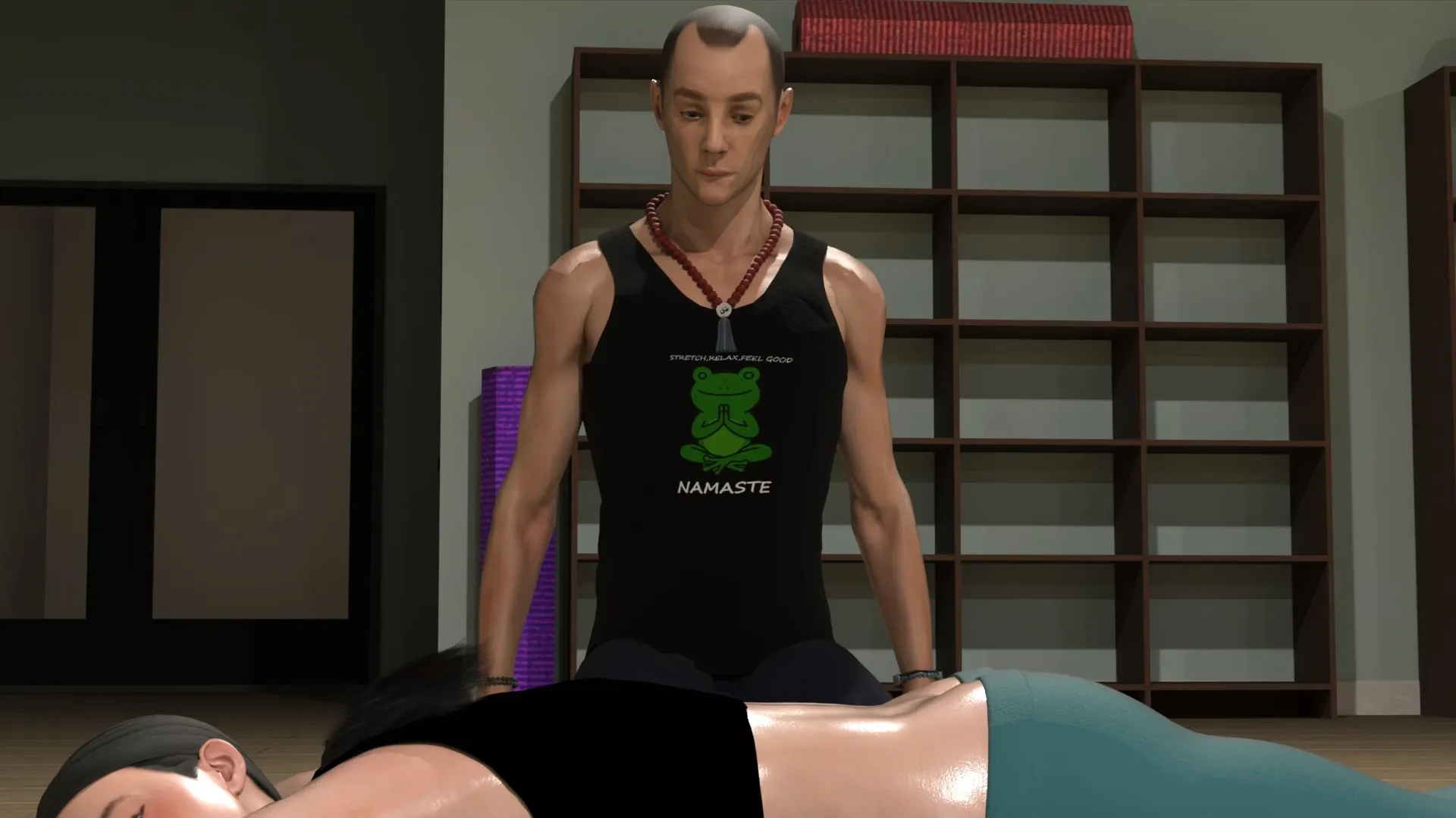 My Yoga Life gameplay screenshot 2 (Unity adult game) by SB ero games – free download