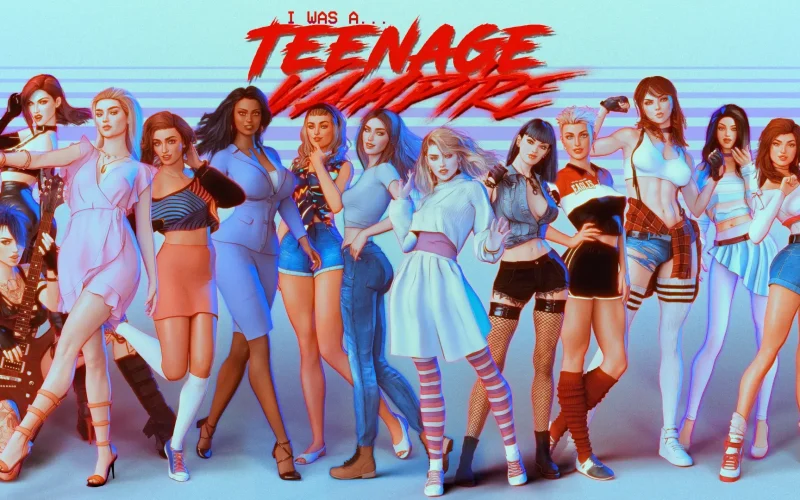 I Was a Teenage Vampire (Rebuild) cover 0.8.1b – Ren'Py adult game by FatalMasterpiece free download