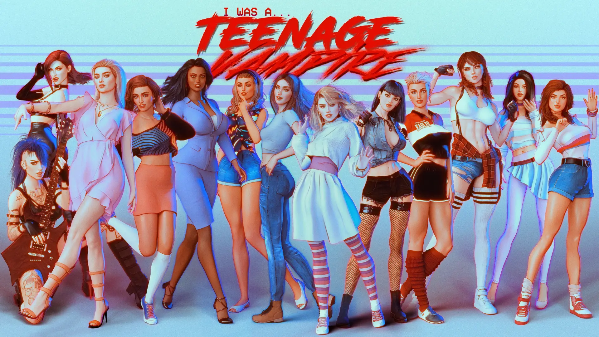 I Was a Teenage Vampire (Rebuild) cover 0.8.1b – Ren'Py adult game by FatalMasterpiece free download