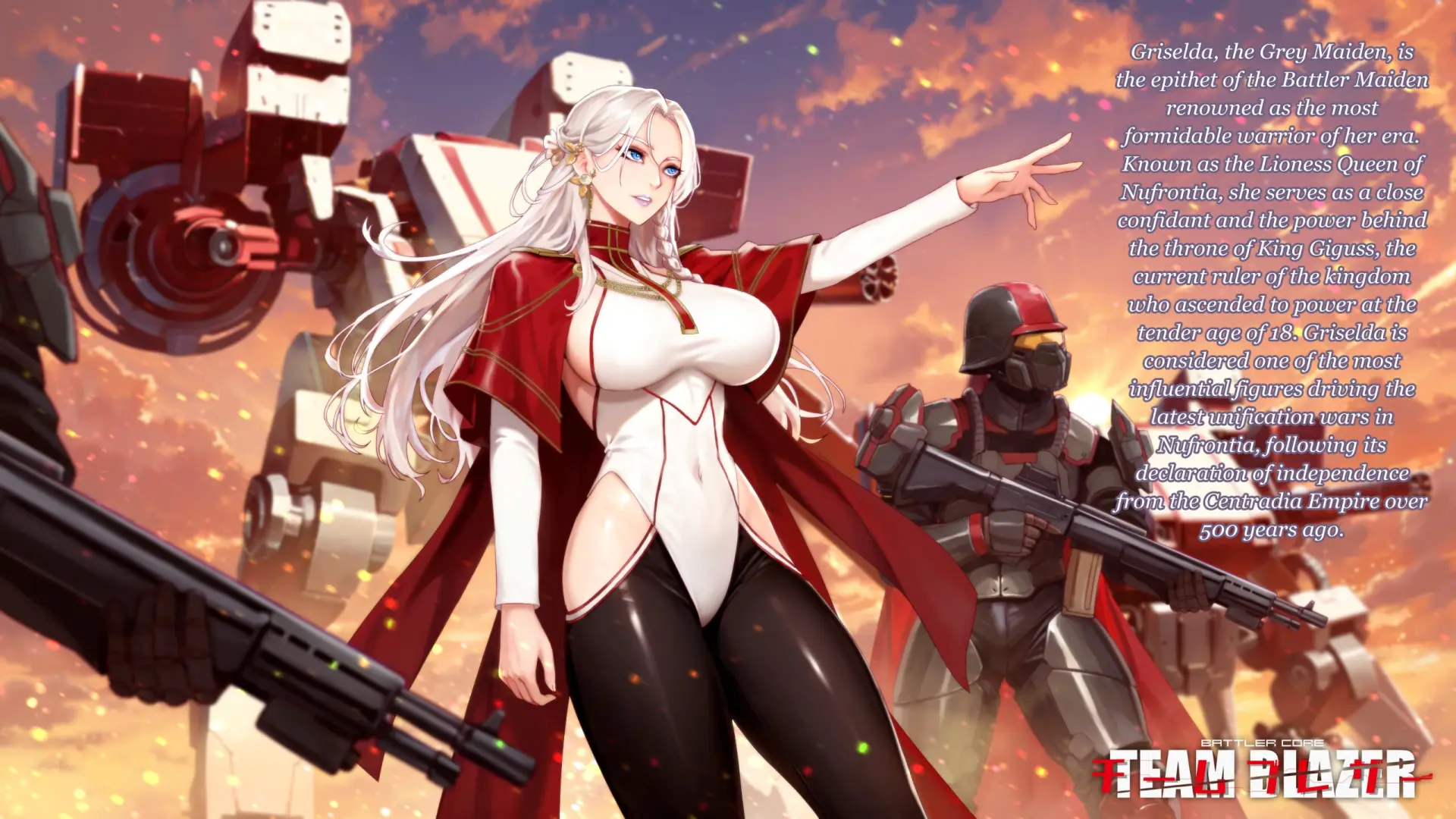 BATTLERCORE: TEAM BLAZER gameplay screenshot 4 (Others adult game) by SCARLET-G – free download