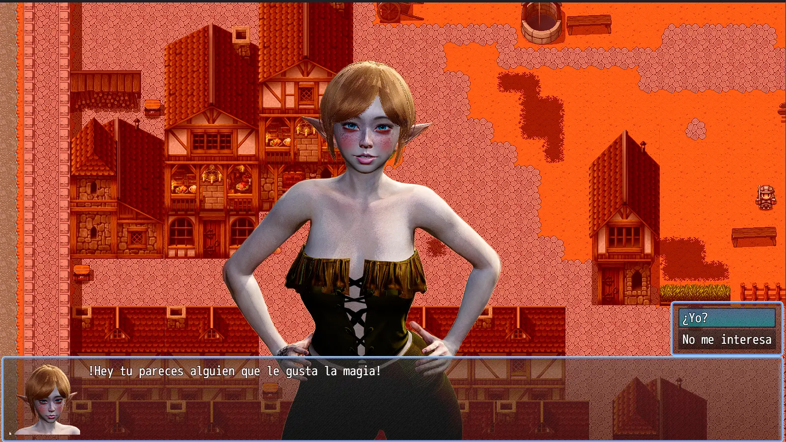 Aeternum: The Awakening gameplay screenshot 10 (RPGM adult game) by Gosty – free download