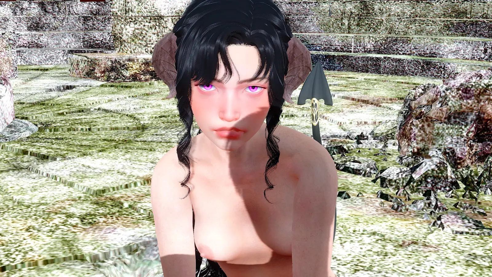 Aeternum: The Awakening cover 2.3 – RPGM adult game by Gosty free download