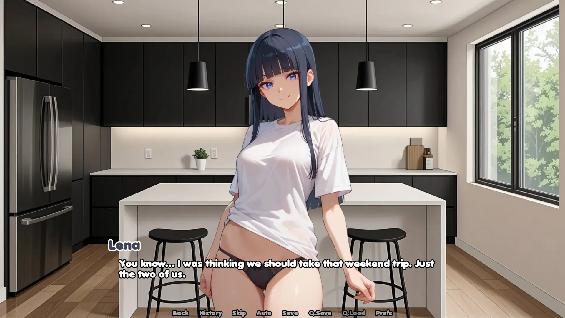 NTR: Her Lie gameplay screenshot 1 (Ren'Py adult game) by Deviant Dreams – free download