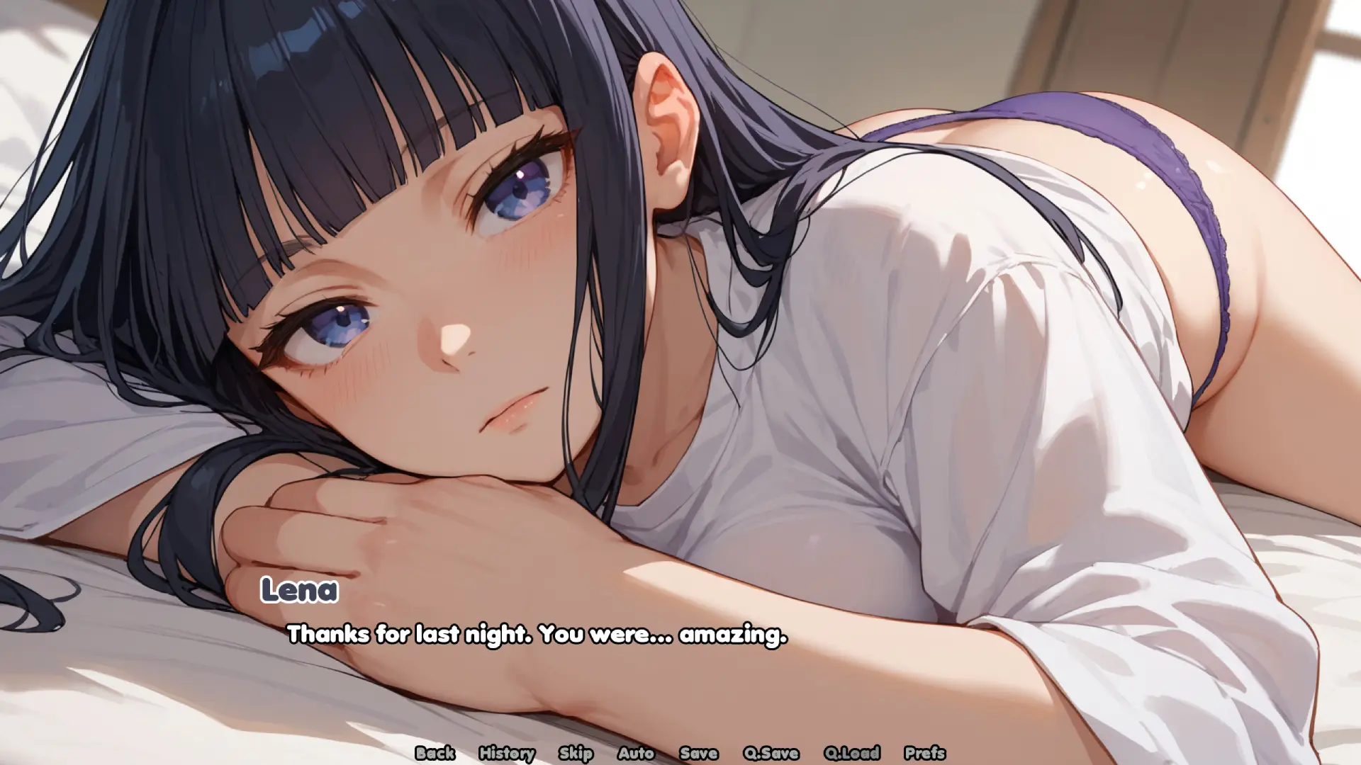 NTR: Her Lie gameplay screenshot 2 (Ren'Py adult game) by Deviant Dreams – free download