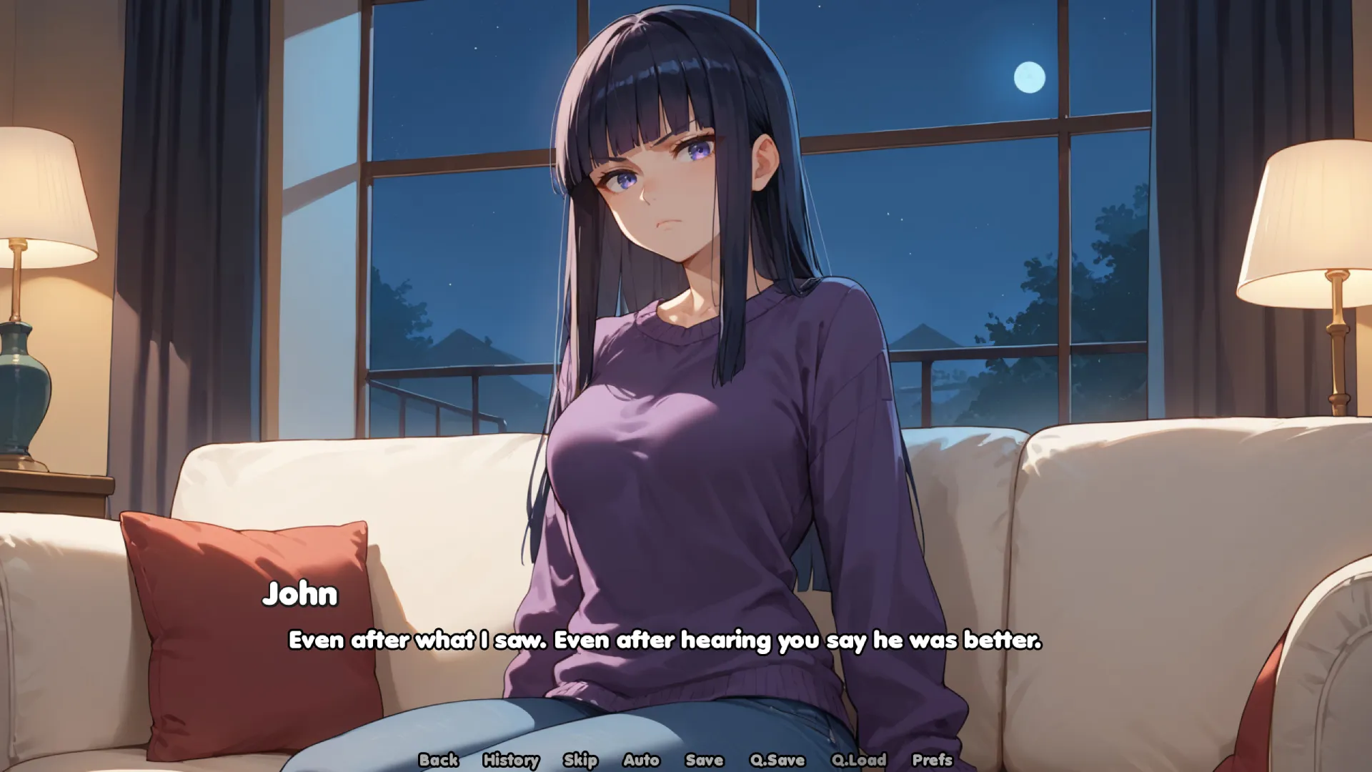 NTR: Her Lie gameplay screenshot 4 (Ren'Py adult game) by Deviant Dreams – free download