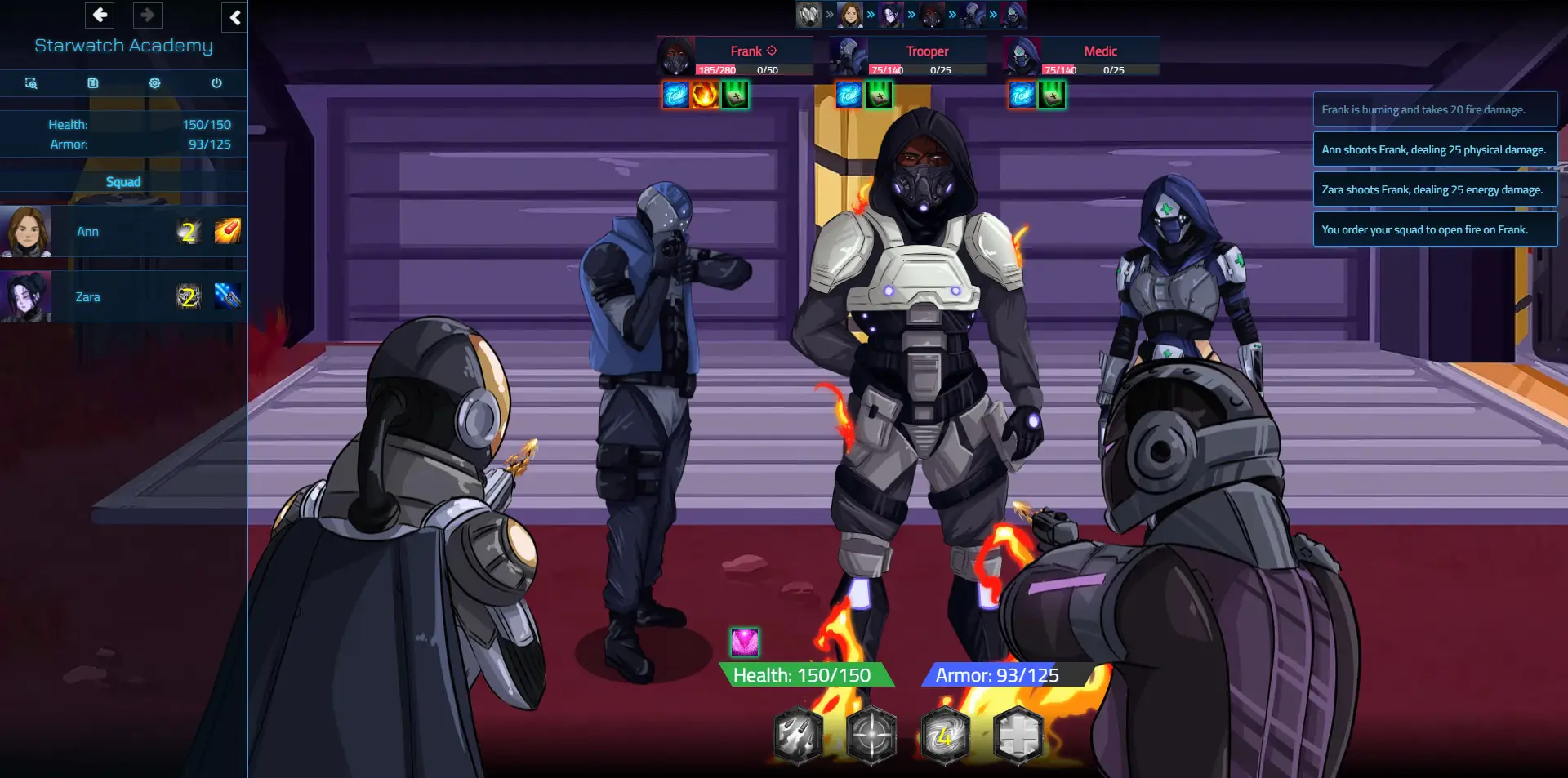 Starwatch Academy gameplay screenshot 8 (HTML adult game) by Jaded Dreams – free download