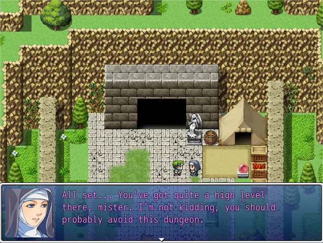 Lewd Battle Dungeon gameplay screenshot 6 (RPGM adult game) by Other-Power Vow – free download