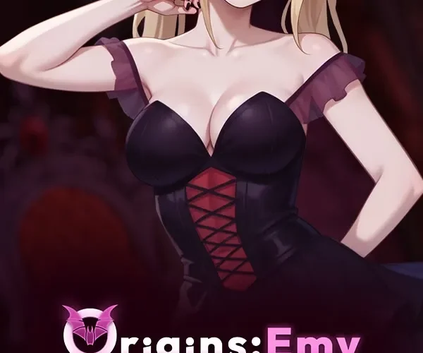 EmyLiveShow Origins: Emy the Vampire Queen cover Final – Unity adult game by Team Emily free download