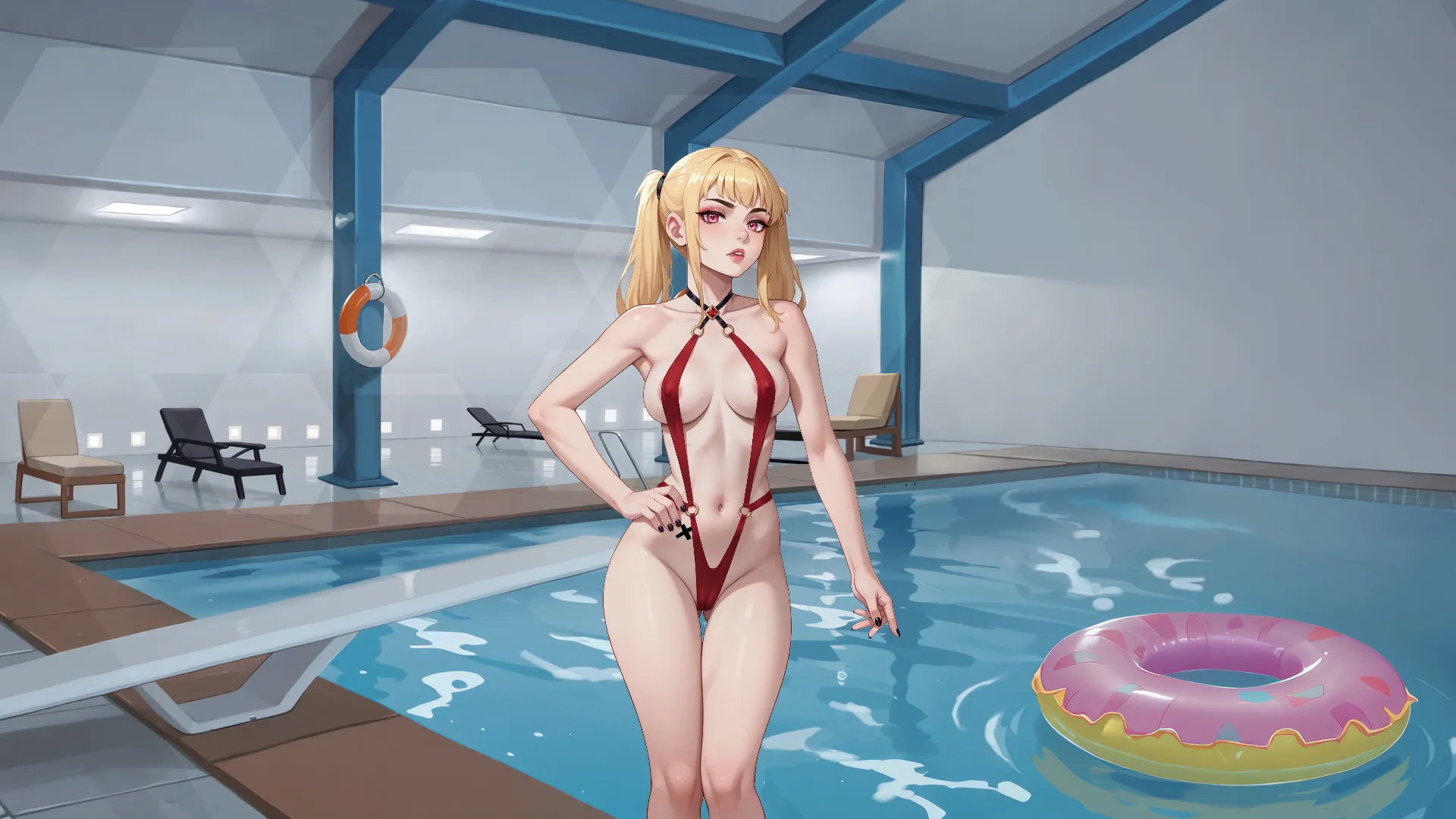 EmyLiveShow Origins: Emy the Vampire Queen gameplay screenshot 5 (Unity adult game) by Team Emily – free download