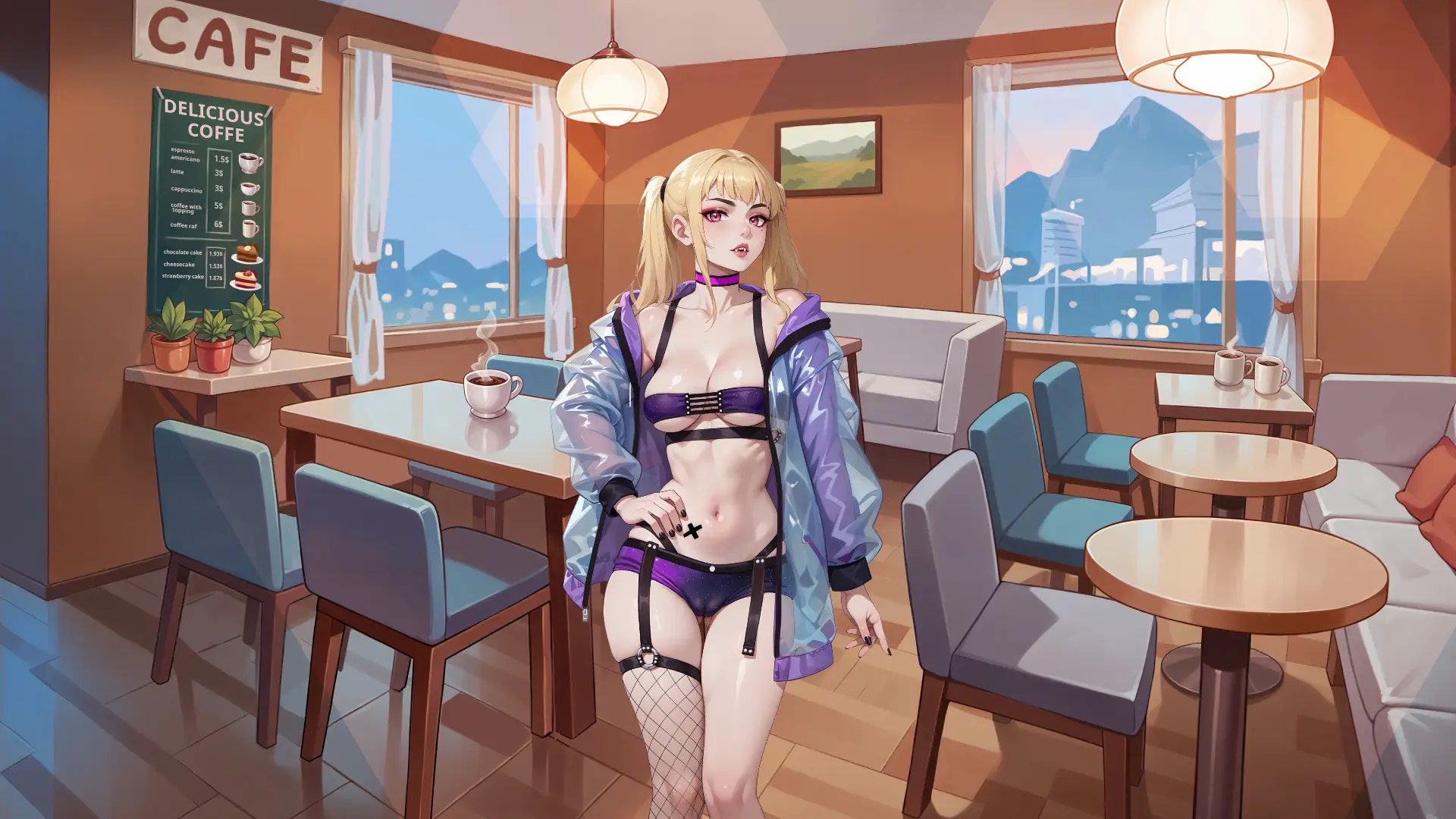 EmyLiveShow Origins: Emy the Vampire Queen gameplay screenshot 2 (Unity adult game) by Team Emily – free download