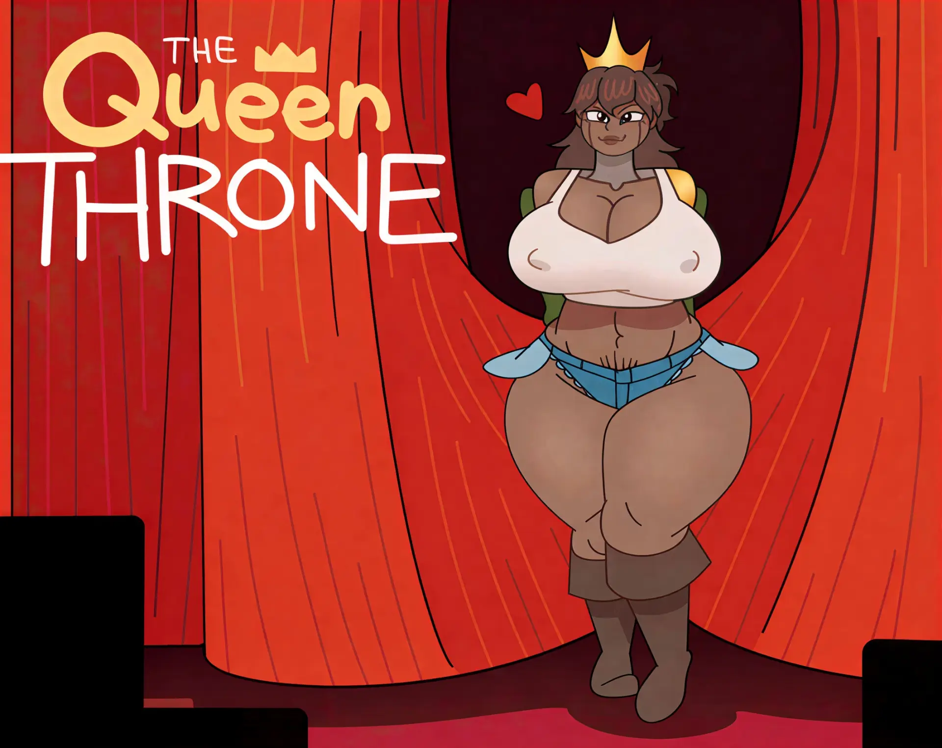 The Queen’s Throne cover 0.2.3.0 – Ren'Py adult game by Down Bad Smut Games free download
