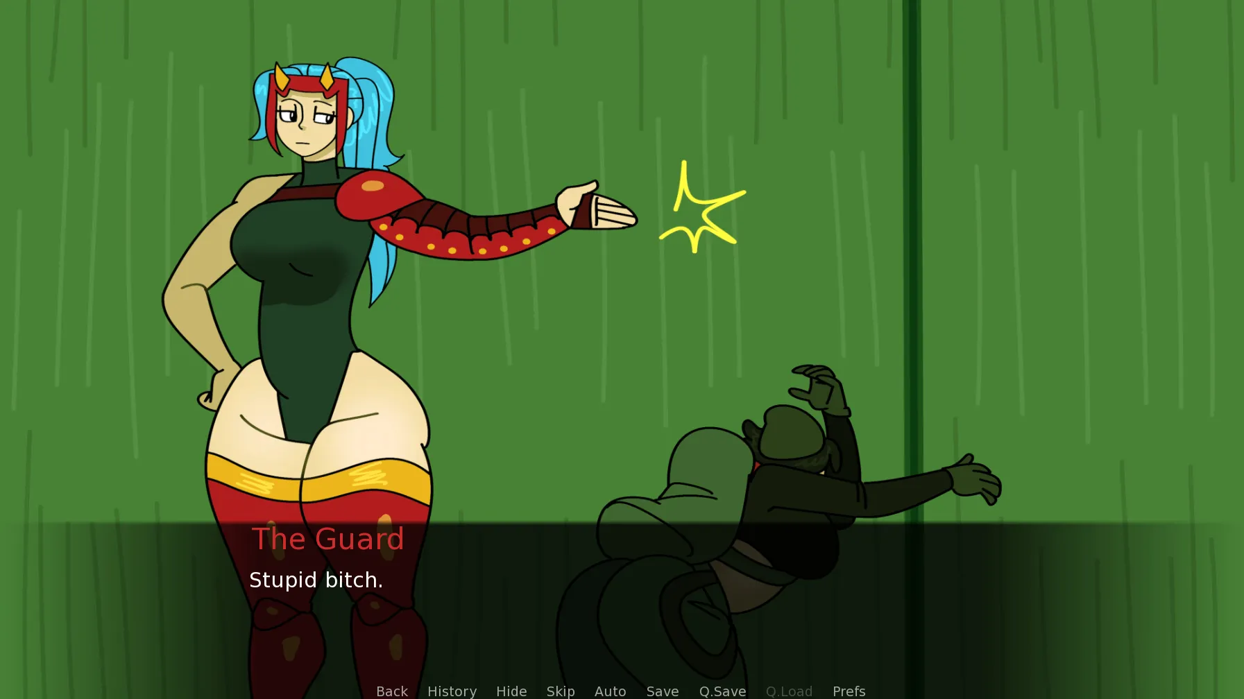 The Queen’s Throne gameplay screenshot 1 (Ren'Py adult game) by Down Bad Smut Games – free download