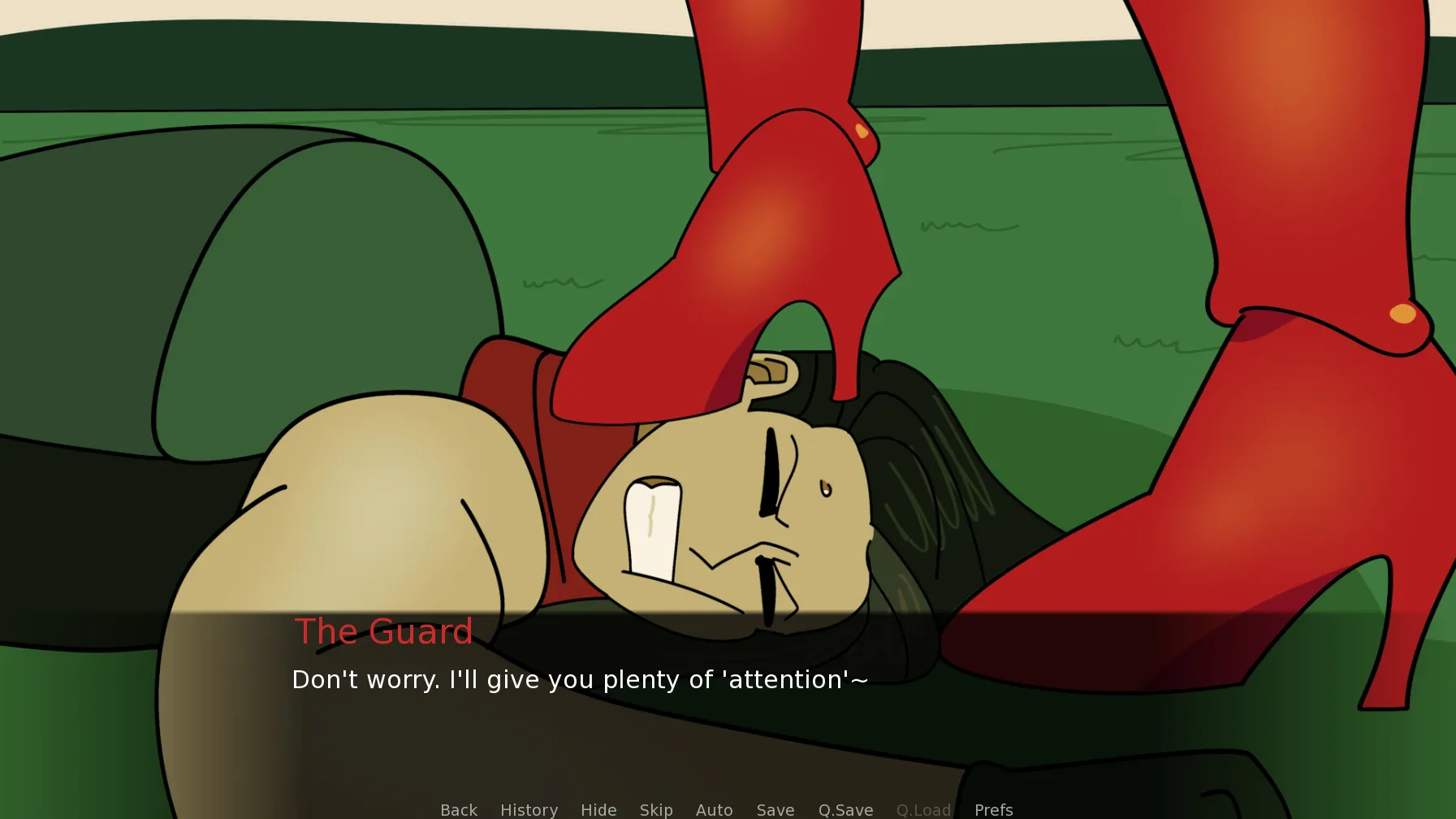 The Queen’s Throne gameplay screenshot 5 (Ren'Py adult game) by Down Bad Smut Games – free download