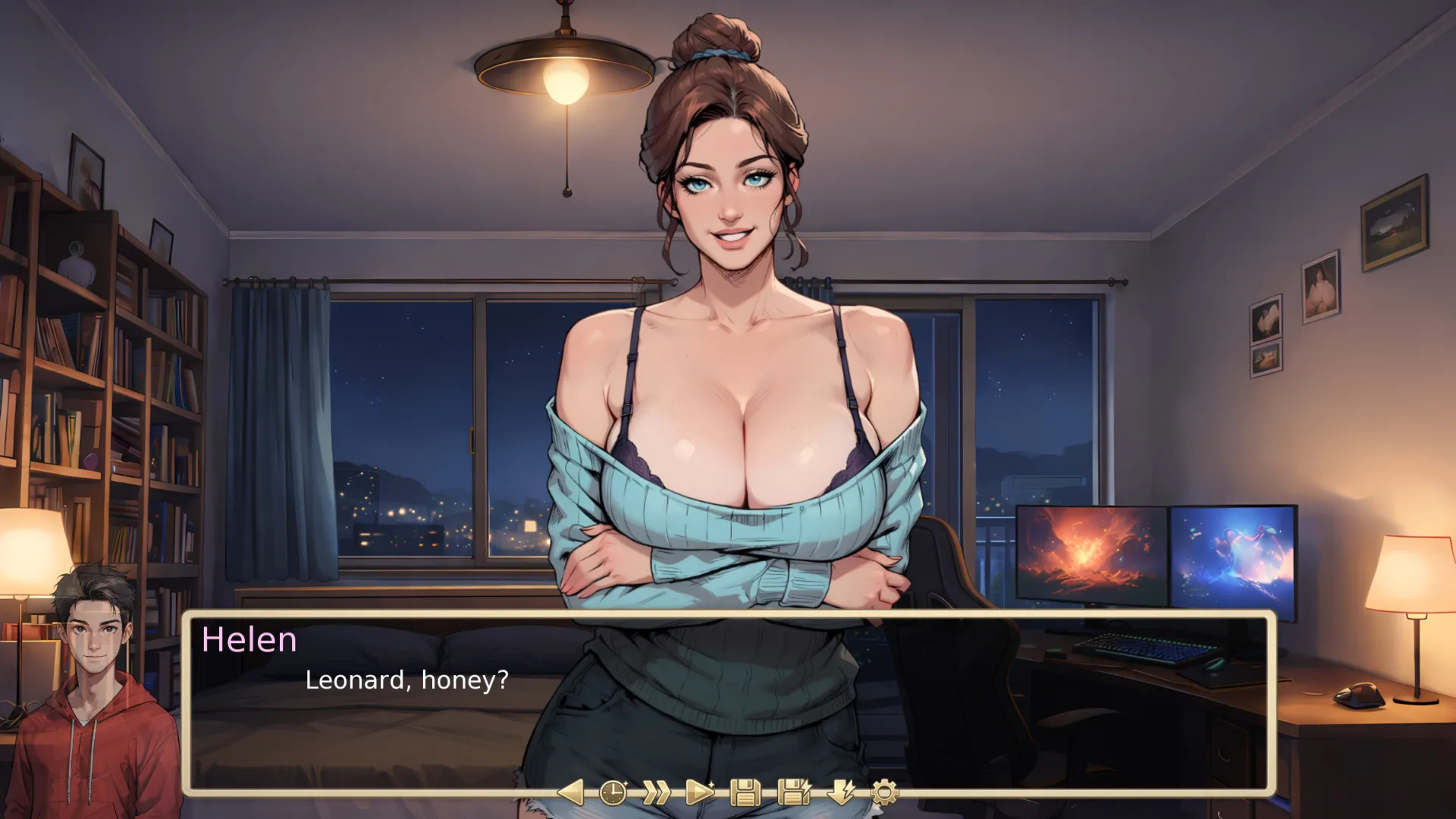 NTR: Never Truly Yours gameplay screenshot 1 (Ren'Py adult game) by d3sire Studio – free download