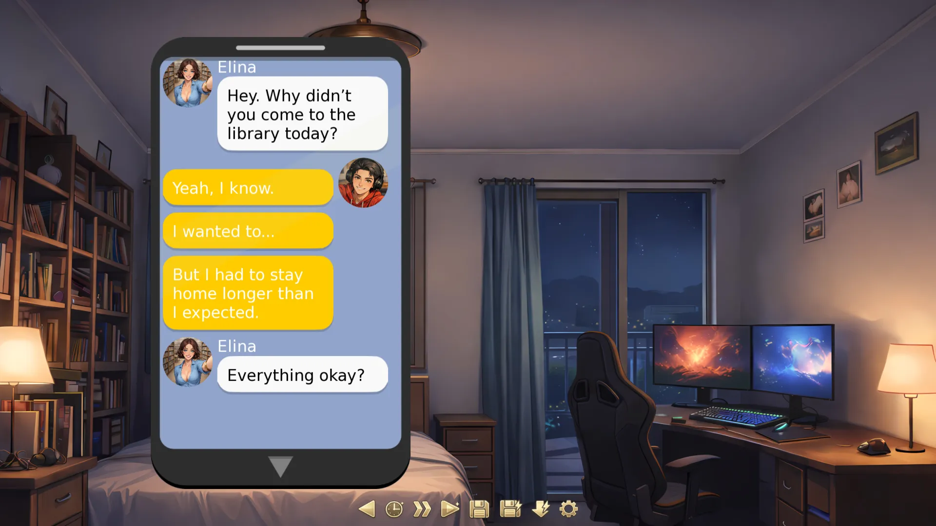 NTR: Never Truly Yours gameplay screenshot 4 (Ren'Py adult game) by d3sire Studio – free download