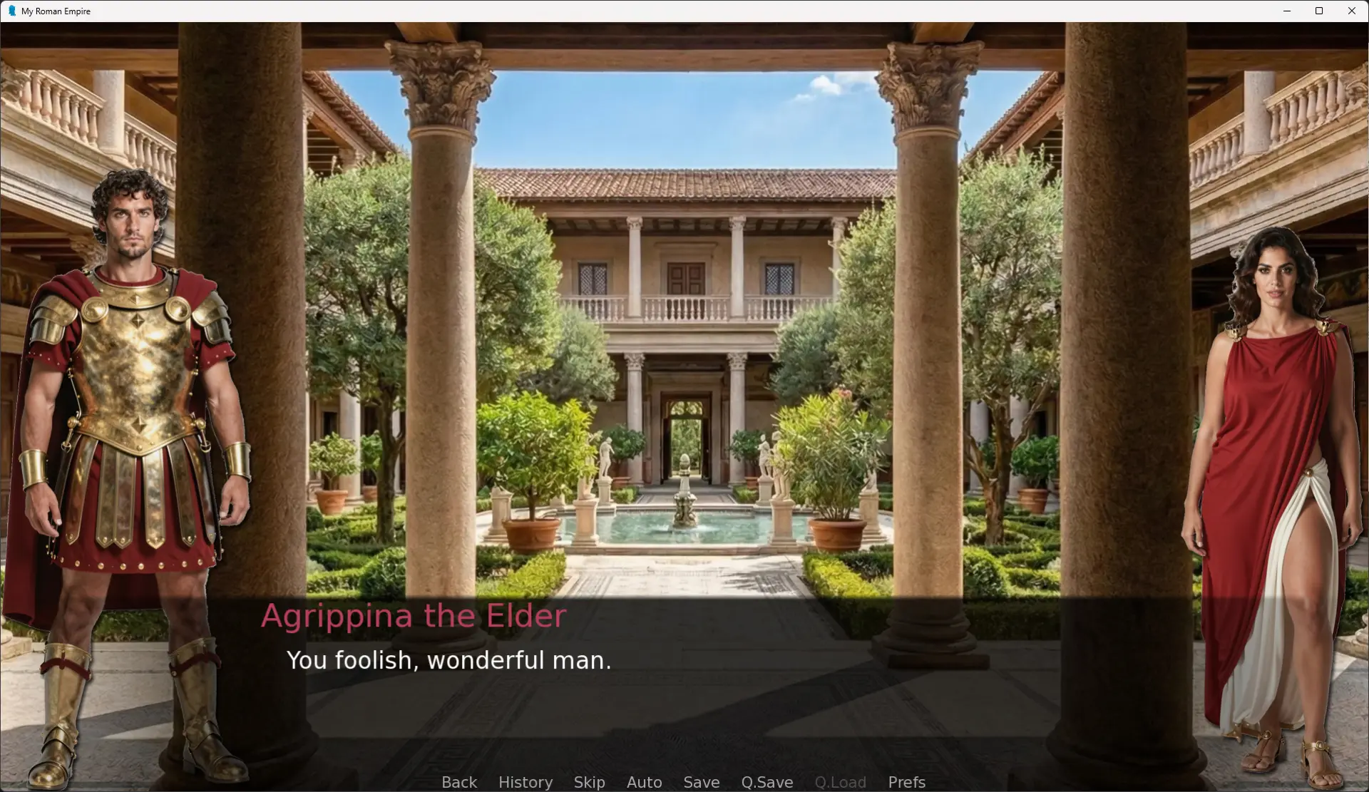 My Roman Empire gameplay screenshot 5 (Ren'Py adult game) by Tiki_Games – free download