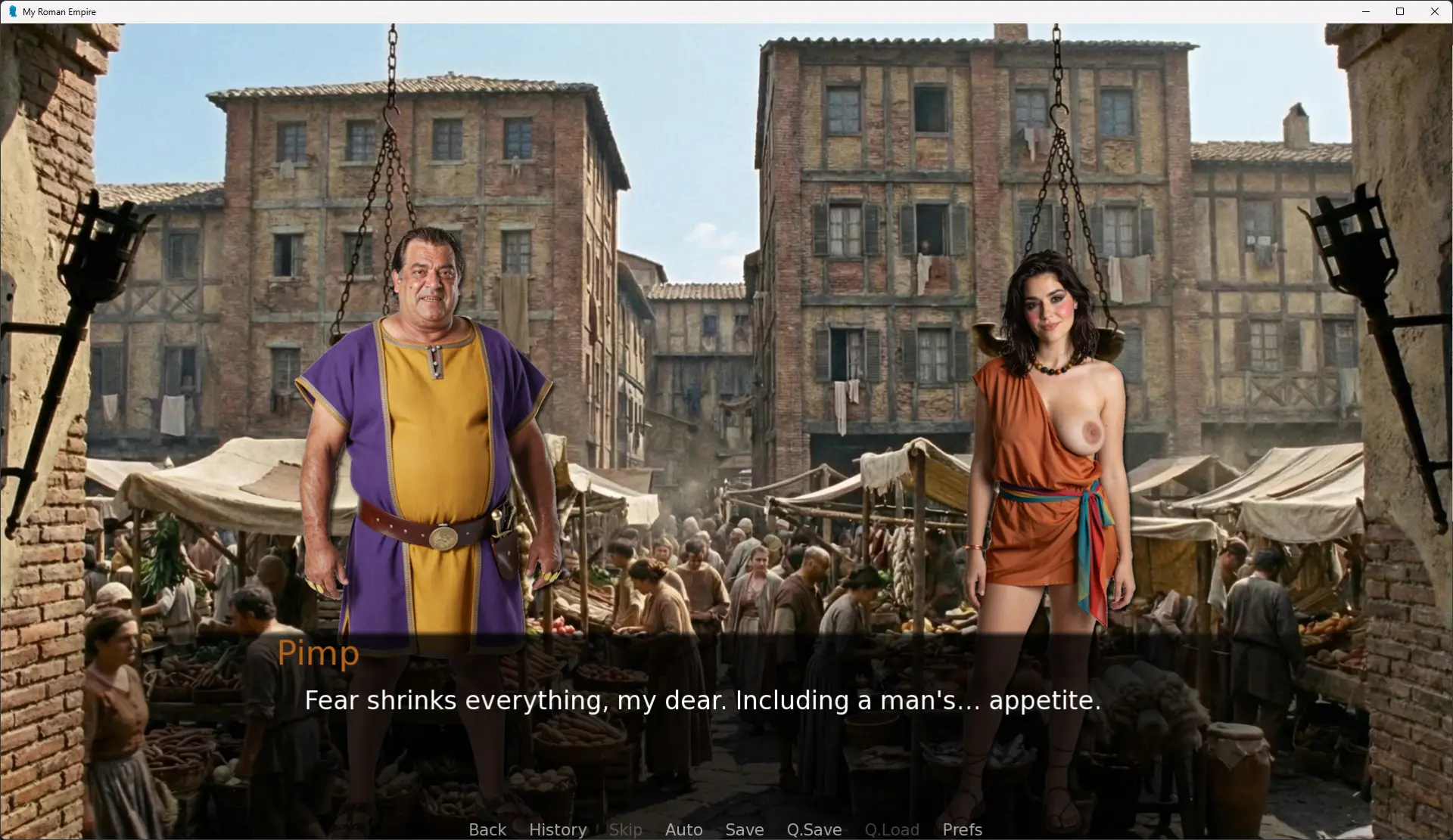 My Roman Empire gameplay screenshot 3 (Ren'Py adult game) by Tiki_Games – free download