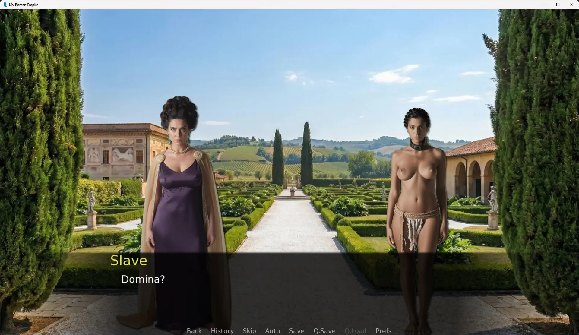 My Roman Empire gameplay screenshot 8 (Ren'Py adult game) by Tiki_Games – free download