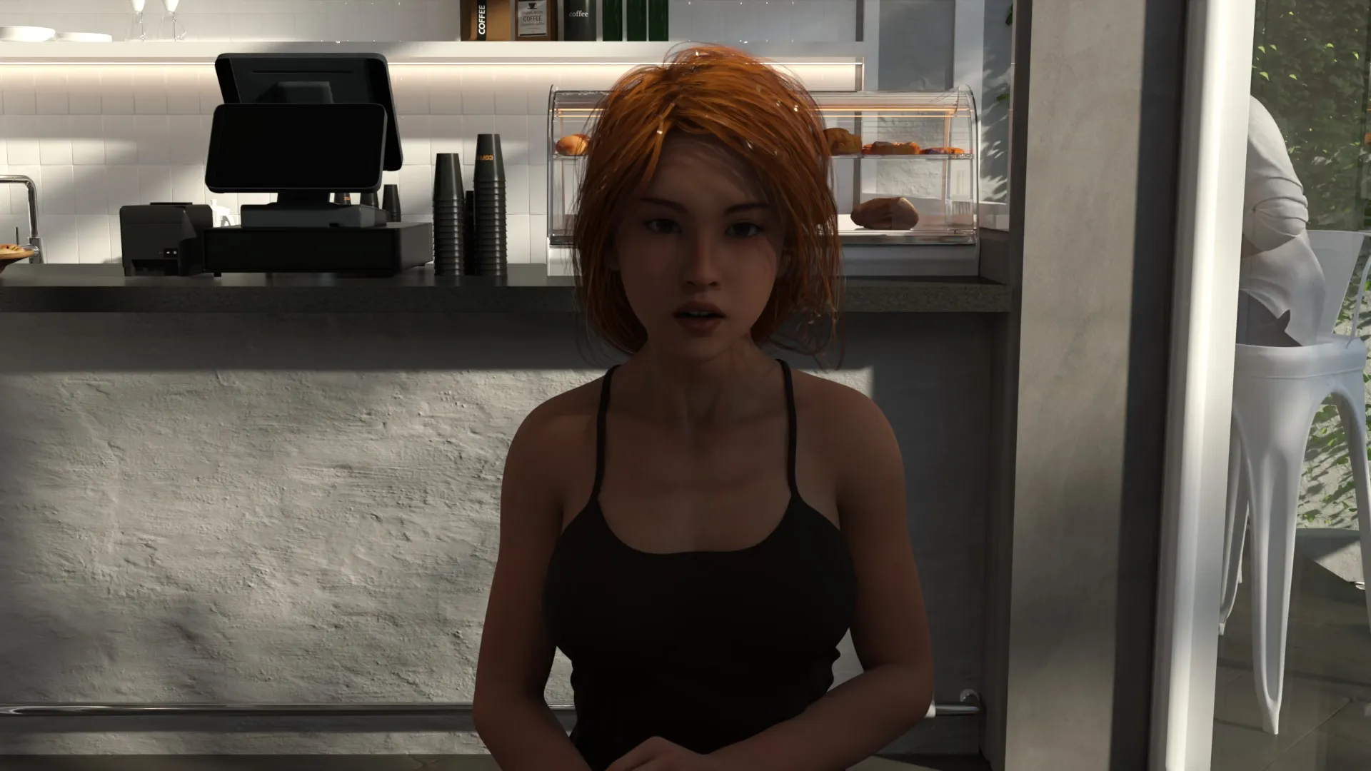 Locked Feelings gameplay screenshot 4 (Ren'Py adult game) by Candy Shark – free download
