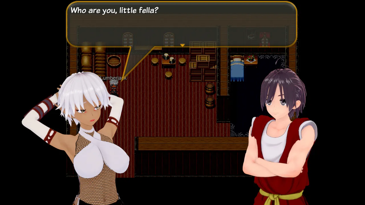 Blacksmith of Love gameplay screenshot 2 (RPGM adult game) by RyuuTenshi – free download