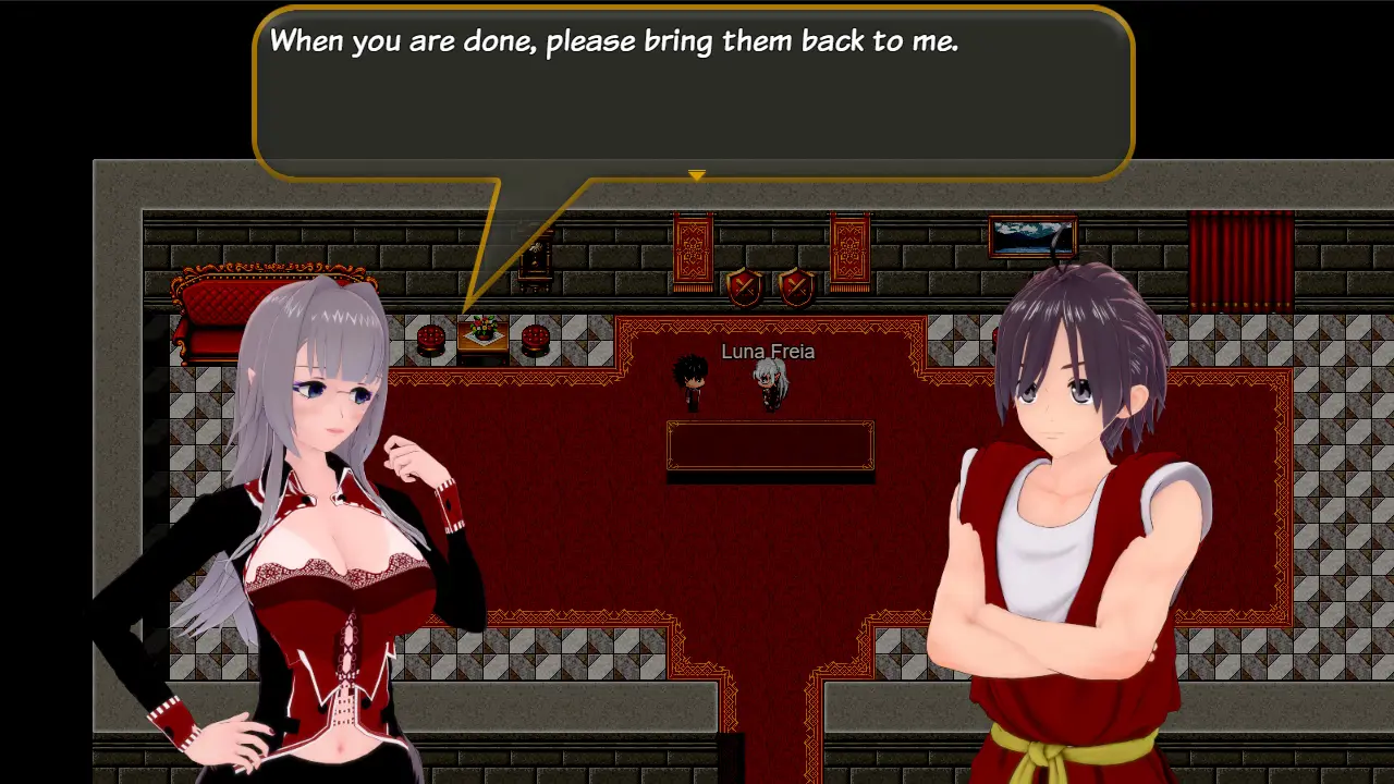 Blacksmith of Love gameplay screenshot 5 (RPGM adult game) by RyuuTenshi – free download