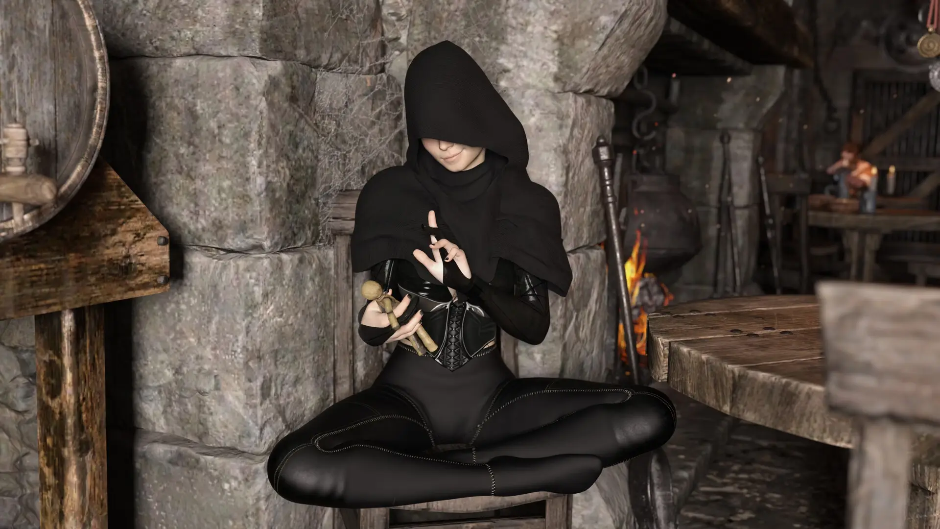 Mistbound Hearts gameplay screenshot 13 (Ren'Py adult game) by Zhady – free download