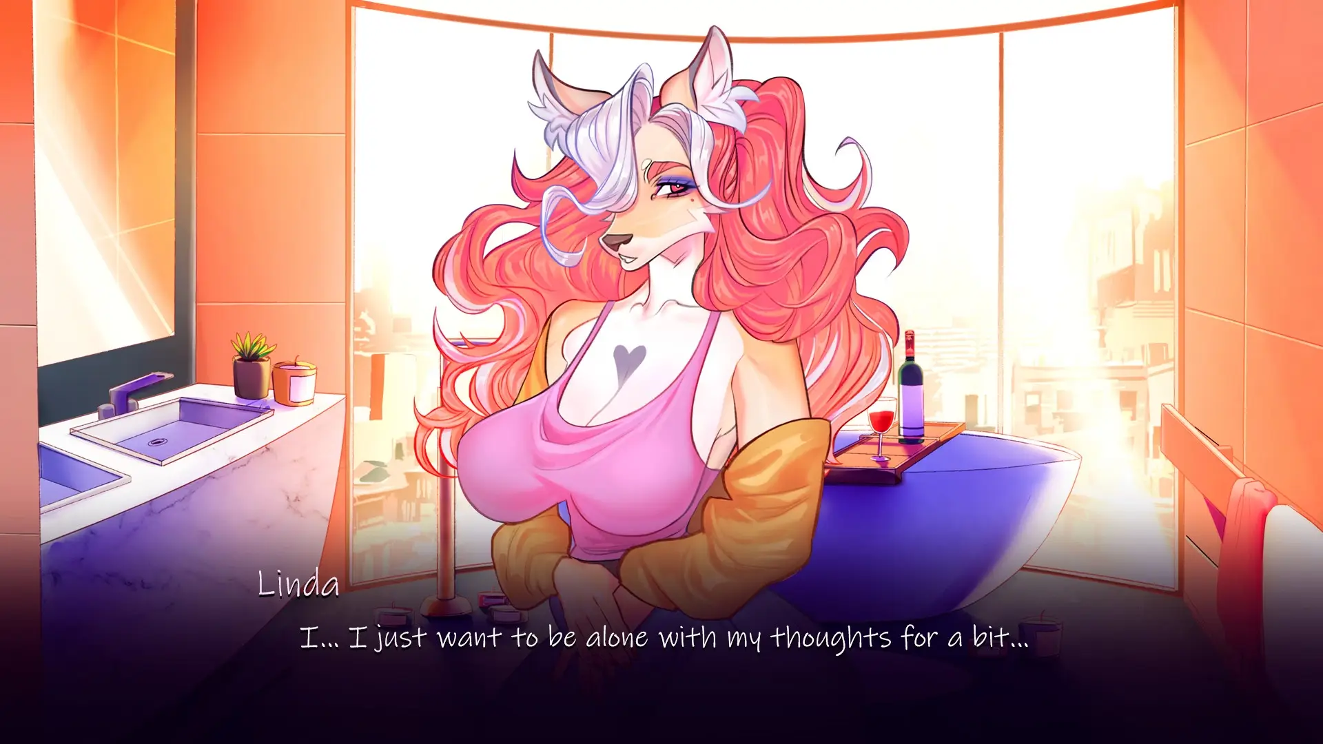 Furry Superstar gameplay screenshot 4 (Ren'Py adult game) by Dirty Fox Games – free download