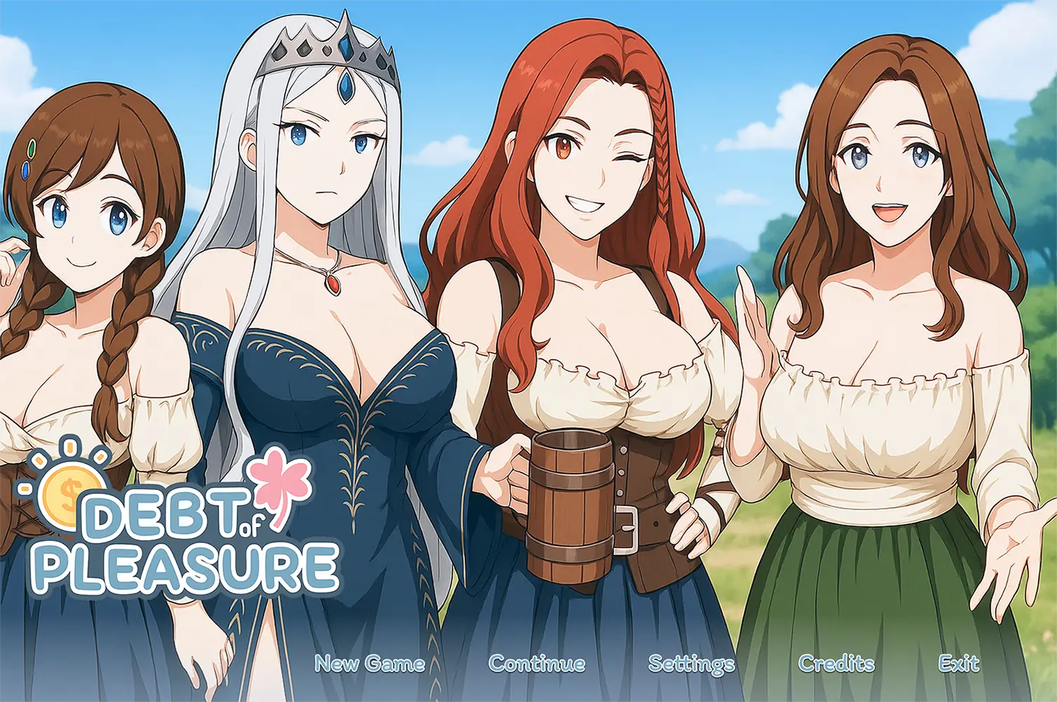 Debt Of Pleasure gameplay screenshot 4 (Ren'Py adult game) by Sali-sensei – free download