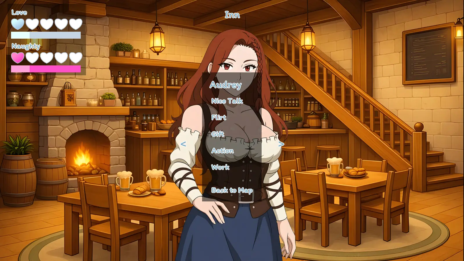 Debt Of Pleasure gameplay screenshot 3 (Ren'Py adult game) by Sali-sensei – free download