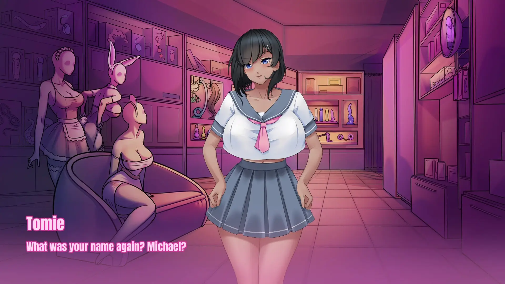 DommeBreaker gameplay screenshot 3 (Unity adult game) by Zee Vital/Swimming Rock – free download