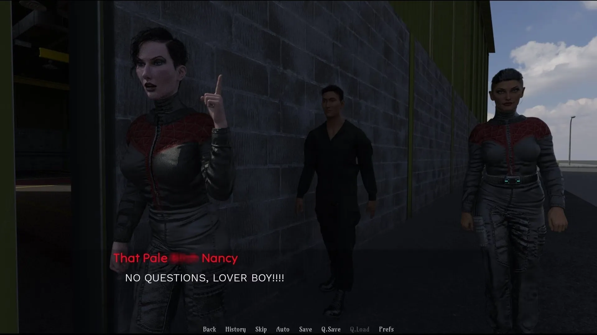 Aether HeXXen- Death-Space Requiem Act1 gameplay screenshot 5 (Ren'Py adult game) by irkinterAction – free download