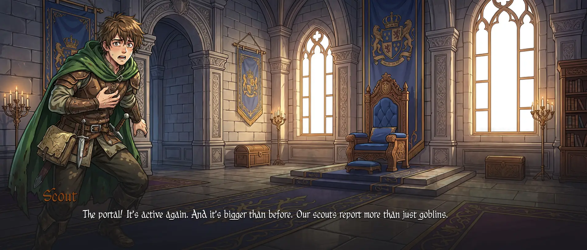 Kingdom Defense gameplay screenshot 3 (Ren'Py adult game) by Tsundoku – free download