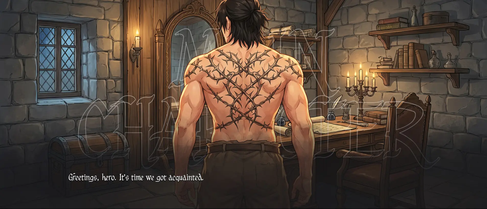 Kingdom Defense gameplay screenshot 1 (Ren'Py adult game) by Tsundoku – free download